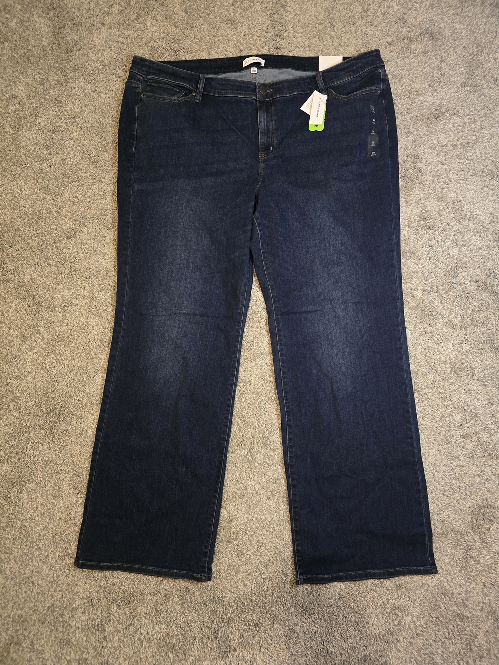 Lane Bryant Dark Blue Boot-Cut Jeans